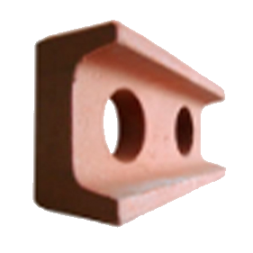 Canaleta - Tijolo Ecológico EcoMello 12,5x25cm